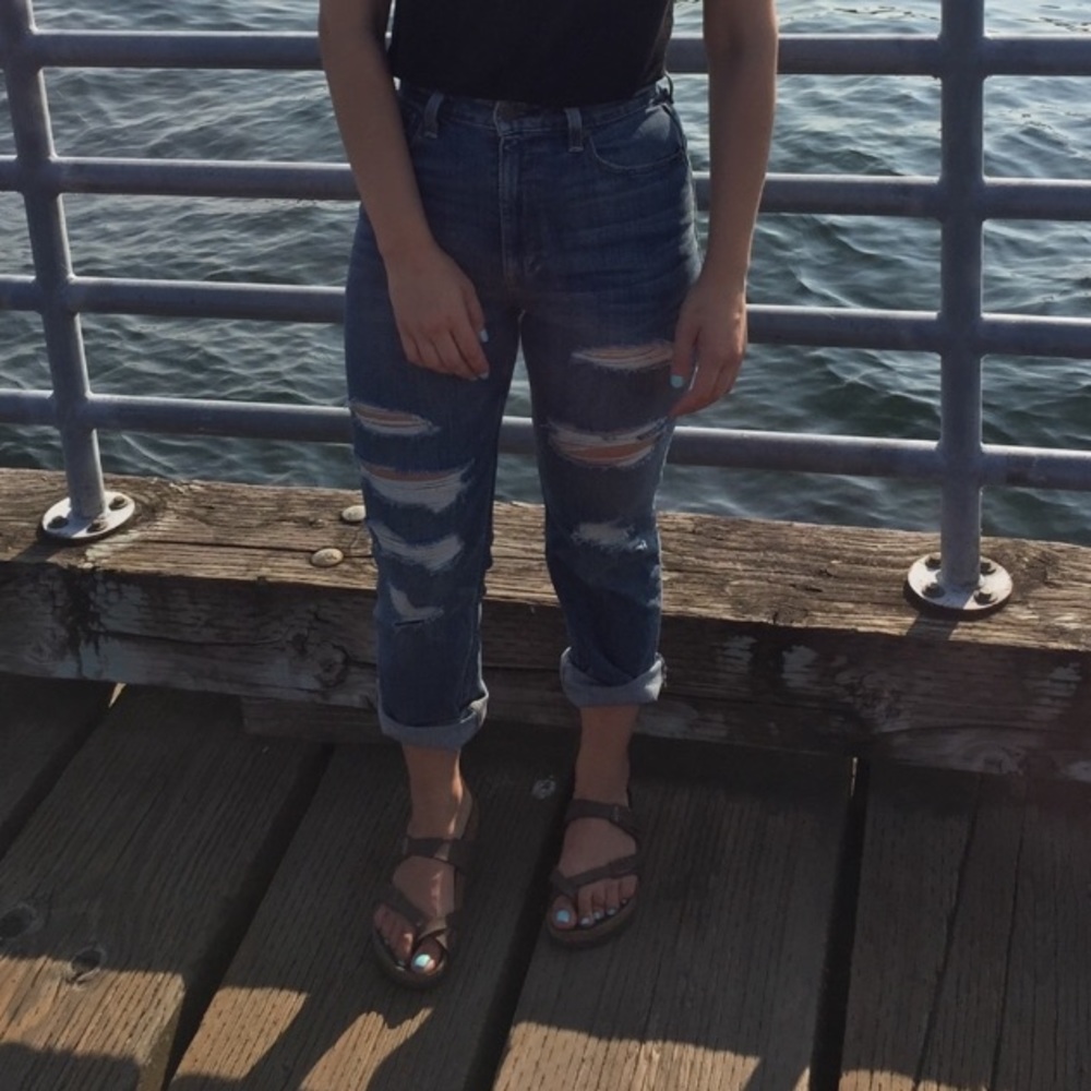 Abercrombie High Waisted Jeans